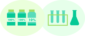Group estimate, Quick order, Manage invoice report, Smart phone support, Compliance with laws and regulations, Chemicals and consumables management